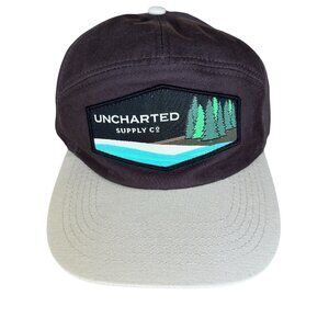 Uncharted Supply Co Baseball Cap Hat Adjustable Snap Strip Unworn